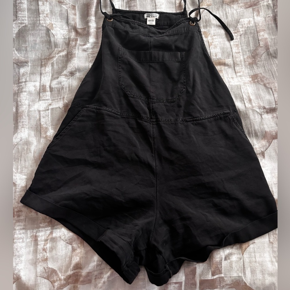 Billabong Wild Pursuit charcoal gray romper